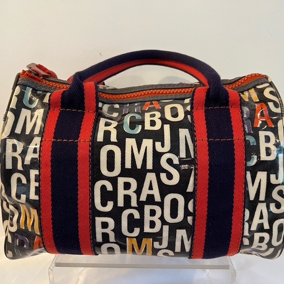 Marc Jacobs Handbags - Marc by Marc Jacobs Alphabet Coated Canvas Y2K Bowler Bag Typography Handbag